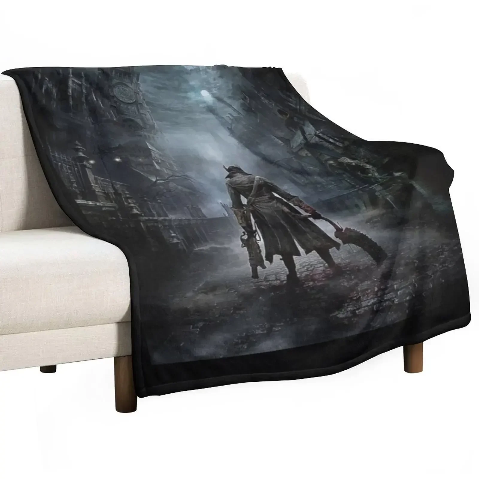 Bloodbore poster Graphic T-Shirts Phone Cases & Skins Throw Blanket Moving Camping halloween sofa bed Blankets For Bed Blankets