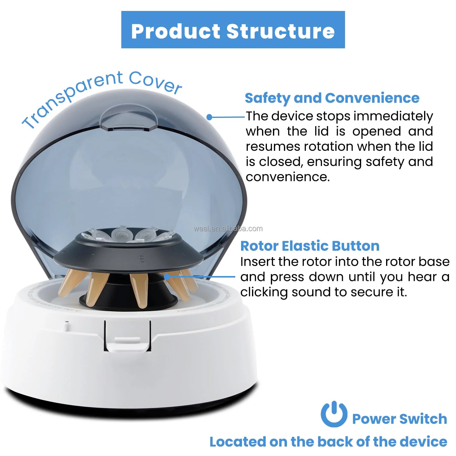 เครื่องปั่นเหวี่ยงแบบตั้งโต๊ะร - Laboratory Centrifuge บทวิจารณ์และราคา