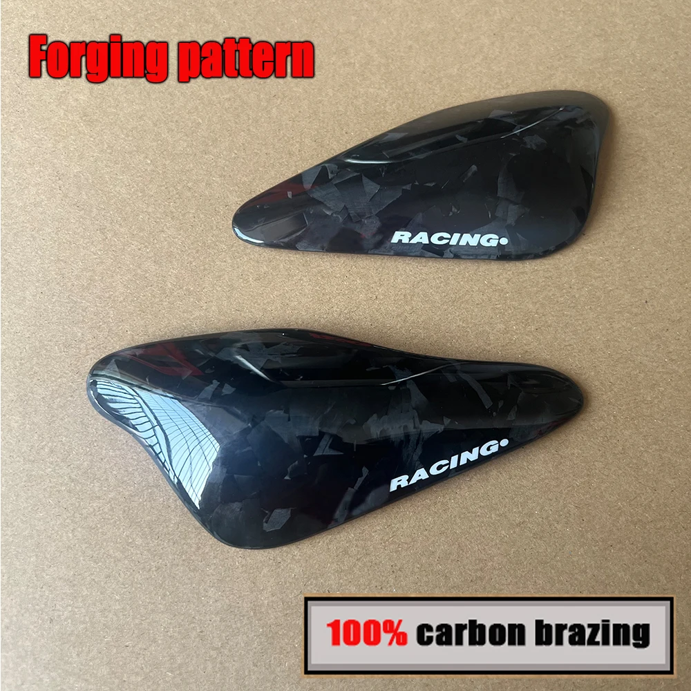 100% pura fibra di carbonio 3K per Triumph Daytona Moto2 765 / Street Triple 765 SR RS 2017-2023 serbatoio in fibra di carbonio / cursori di coda