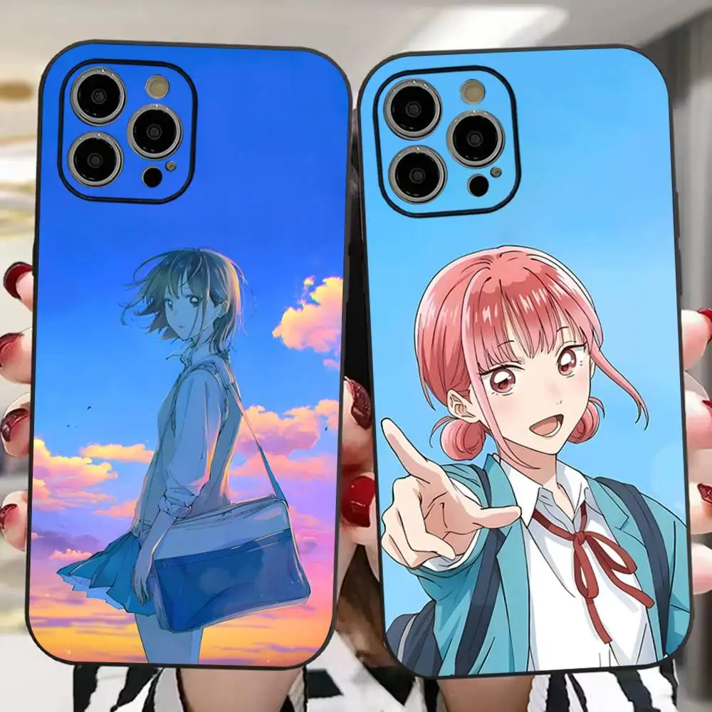 Funda de teléfono Kawayii Ao no H-Hako para iPhone 16 15 14 13 12 11 PRO MAX PLUS Mini TPU suave para la piel