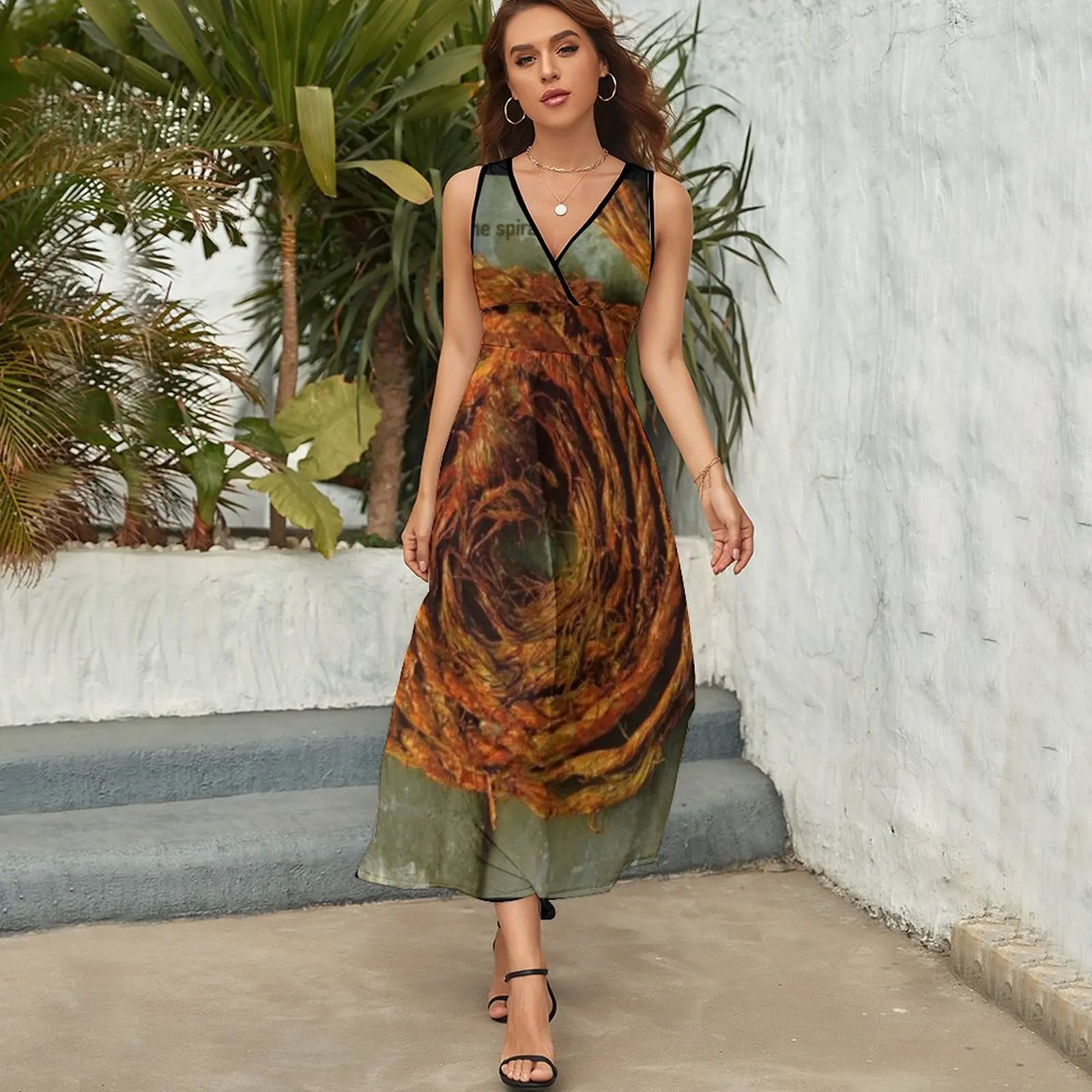 Further down the spiral Sleeveless Dress dresses summer woman 2024 dress for women 2024 womens dress Long dresses