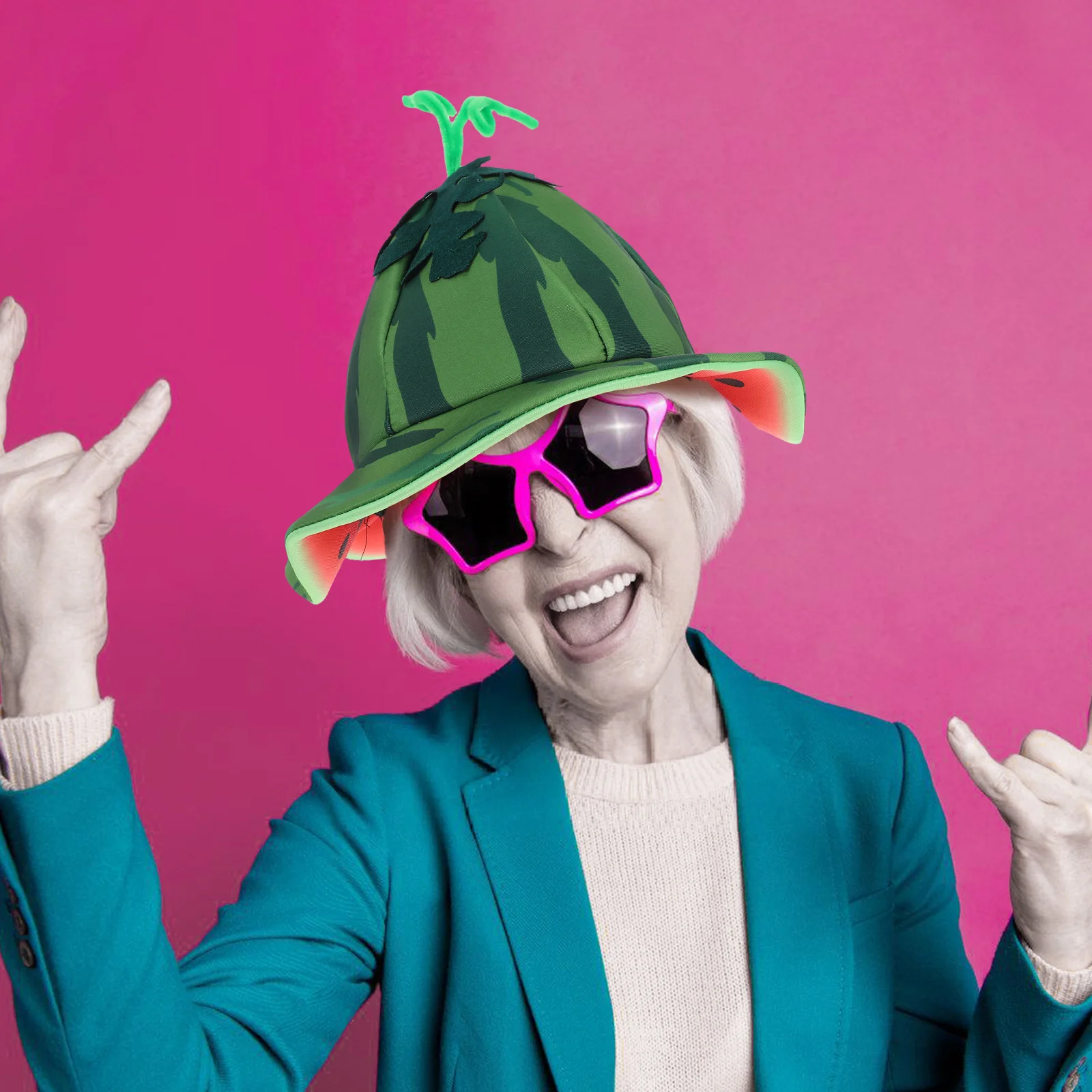

Funny Watermelon Hat Party Dress Up Plush Fruit Costume Headwear For Kids Adults Halloween Birthday Carnival Christmas Events