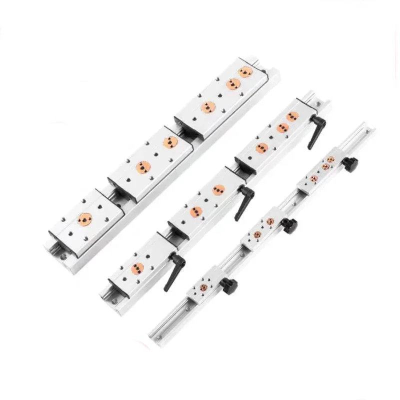 Silver Built-in dual-axis linear guide 28mm SGR10 Roller slide SGB10 block SGR10 guide Length 300 500 600 1000 Woodworking Slide