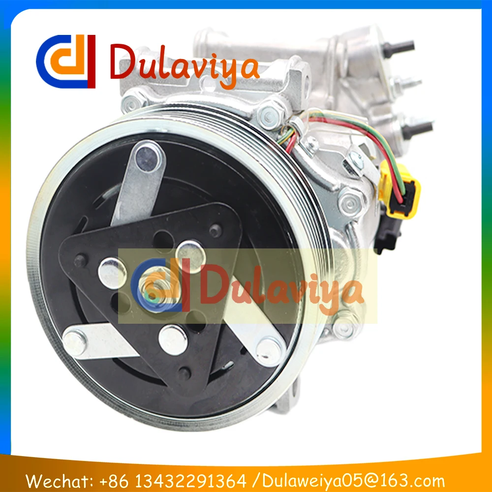 

Auto SD7C16 AC Compressor For Peugeot 407 607 Citroen C5 9671820480 9683003080 1300 6453WY 6453PQ 6453RG 6453PN 6453RA 6453.PM