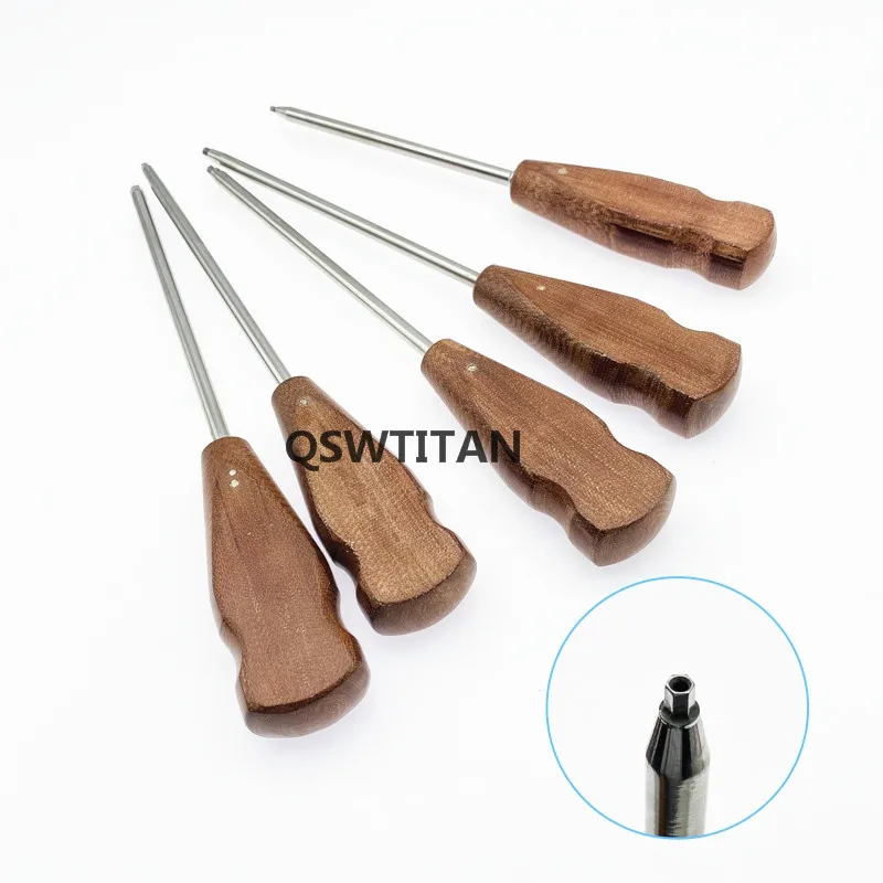 Hollow Cannulated Bone Screw Driver Veterinary orthopedics Instrument