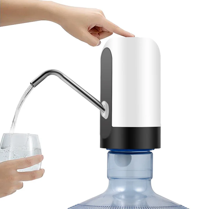 Drinking fountain Electric Portable Water Pump Dispenser USB Charging Automatic Drinking Bottle Switch Silent Touch 19 liters