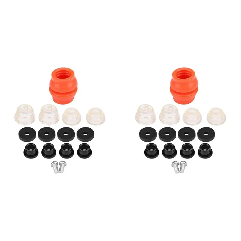 2X Manual Transmission Shift Shifter Bushing Kit 191798211 Gear Rod Repair Kit For Golf Jetta Cabrio