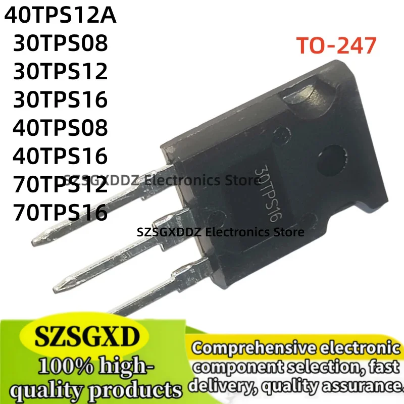 5-10-20piezas 100% nuevo 40TPS12A  40TPS12 40TPS12APBF 70TPS16 70TPS12 40TPS08 40TPS16 30TPS16 30TPS12 30TPS08 TO-247 NEW STOCK