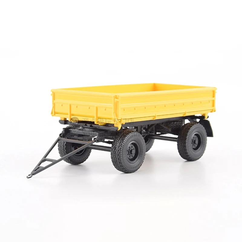 1:43 Scale Diecast Alloy GKB-8535 Two Axle Trailer Toys Cars Model 103779 Classics Nostalgia Adult Souvenir Gifts Static Display