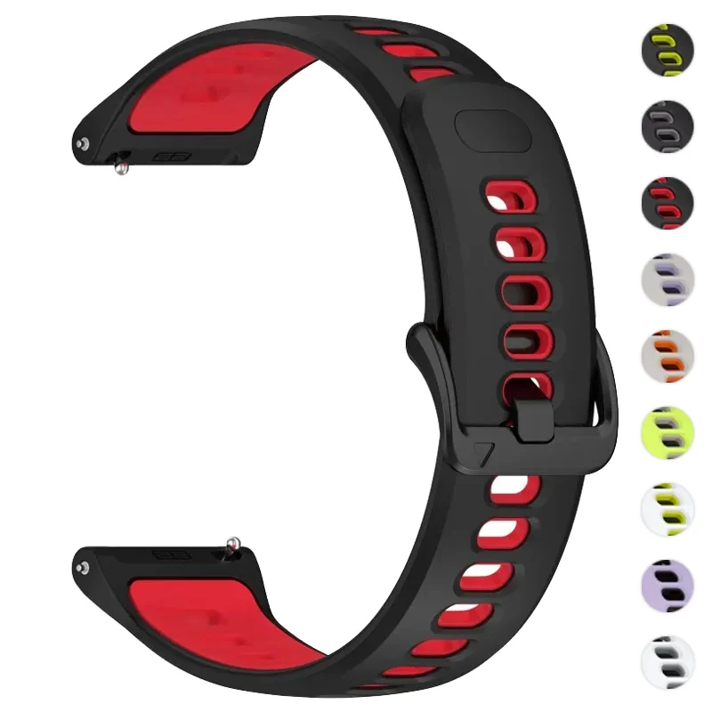 Silicone Sport Strap For Amazfit Active Max 22mm Band Bracelet For Amazfit Balance 2/T-Rex 3 Pro 48mm/GTR 4 3 2 2e 47mm/Bip 6 5