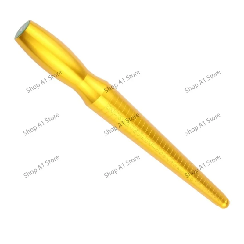 Lampworking Glass Ring Mandrel Holder, 720° Rotatable Adjustable Ring Measuring Stick Fixture for Glass Blowing Ring Making