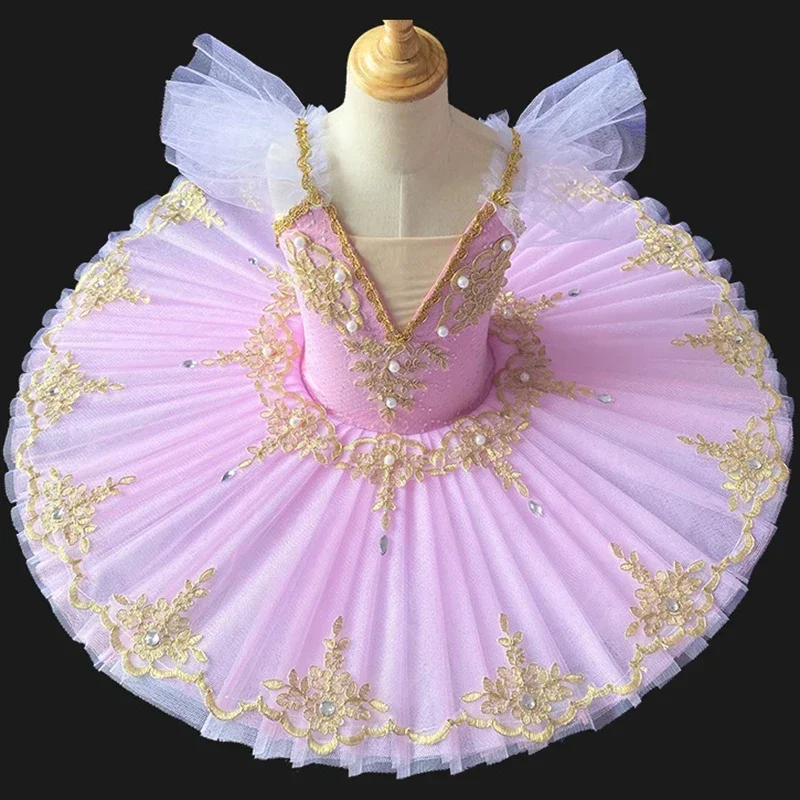 Professional Ballet Costume Classic Ballerina Ballet Tutu Child Kid Adult Princess Dress Dance Ballet Pancake Tutu Girls Women