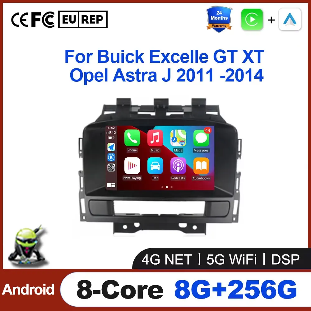 

Android Auto Car Radio For Buick Excelle GT XT Opel Astra J 2011 2012 2013 2014 Wireless Carplay Auto Multimedia Stereo DSP Fan