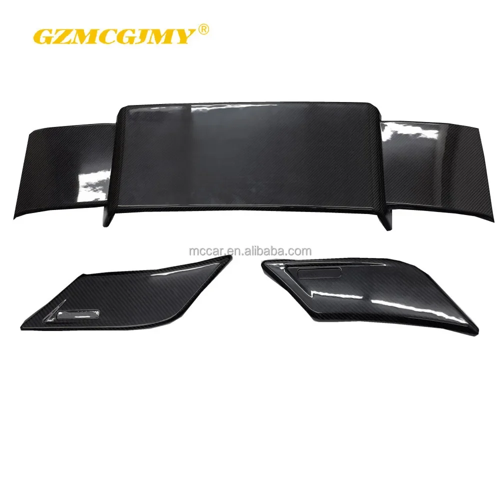 BS W463 Dry Carbon Roof Spoiler For Mercedes Benz G63 G500 W463 Rear Spoiler Car Spoiler