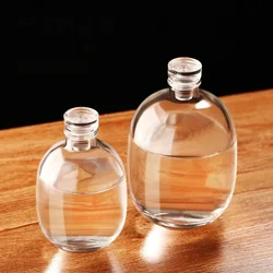 Clear/Matte classical party home lead-free glass bottle wine decanter barware