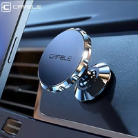 CAFELE Magnetic Car Phone Holder for iphone 16 15 14 13 12 11 Paste Car Phone Stand Support Free Rotation Car Mount