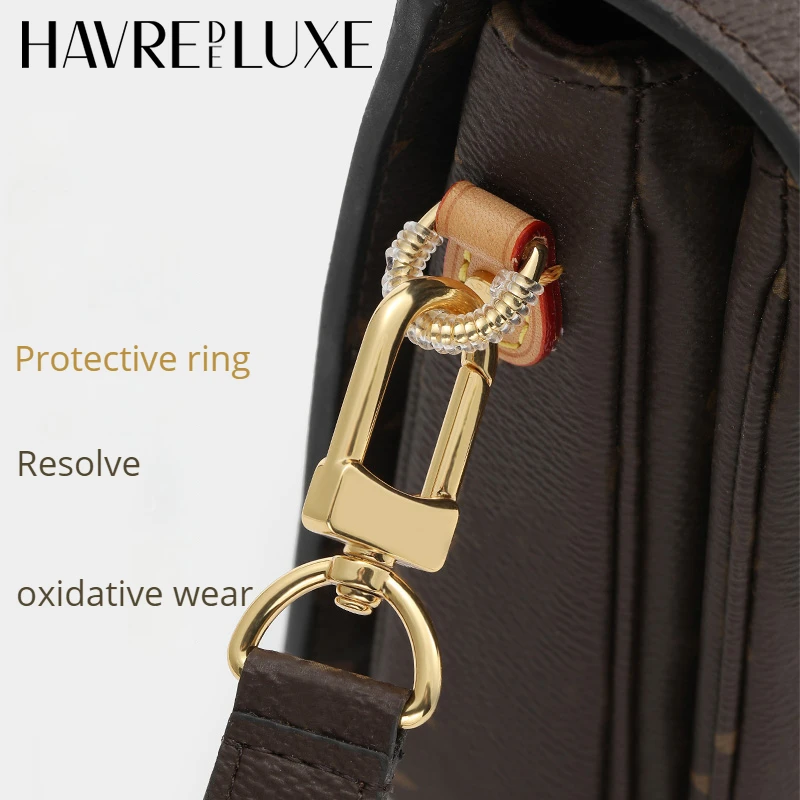 HAVREDELUXE Metal Transparent Protective Sleeve Metal Anti-oxidation Anti-wear Maintenance Winding Ring