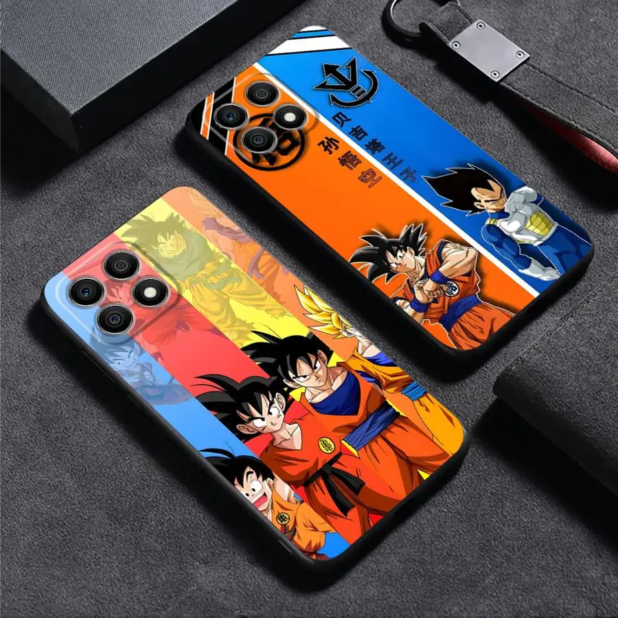 

Dragon Ball Cool Goku Art Black Soft Shell Case for Honor X6 X7c X8 X8b X7 X9c 70 X9b X8a Magic5 Lite 90 Pro X6a X8c X9a X7b 8X