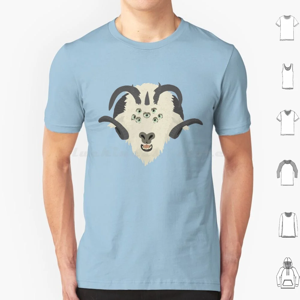Camiseta de algodón de la cabra de los estados alterados, camisa fresca de los estados alterados, Ken, Justin, Cabra, Satán, diablo, demonio, película de culto, ciencia, 6xl