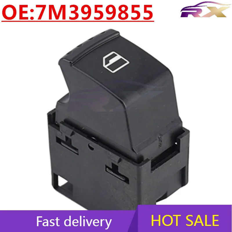 

OEM:7M3959855 Automobile Accessories Glass Lifter Switch Window Control Single Switch For Vw Audi