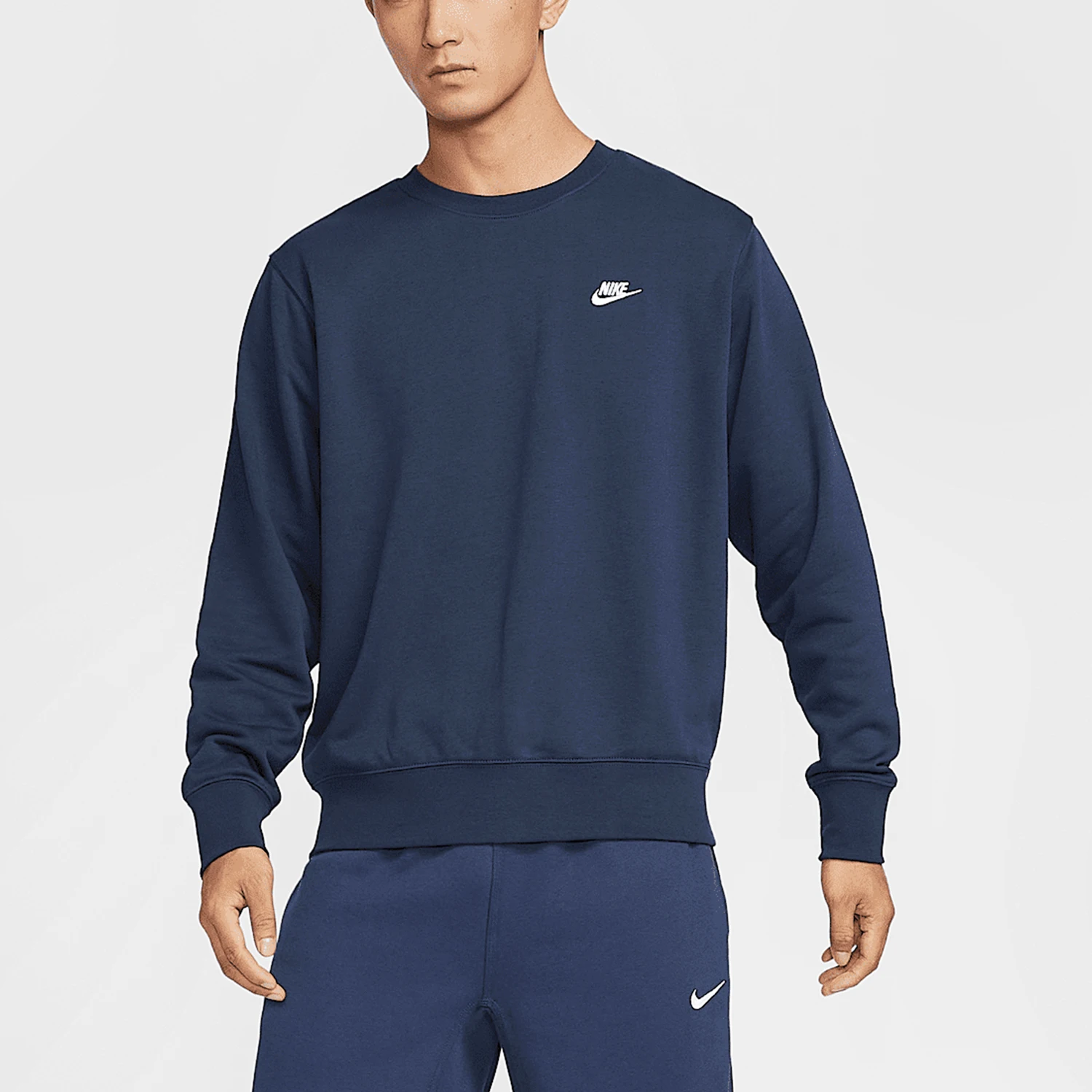 Nike genuine autumn new men's French looped warm round neck sweatshirt FN3889-451