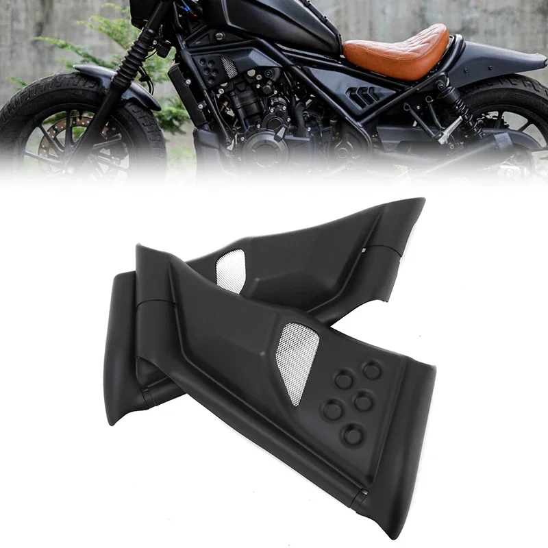 Motorcycle Accessories Fairing Guard Case Cover Eenine Side Upper Frame For Honda Rebel CMX 300 500 2017-2022