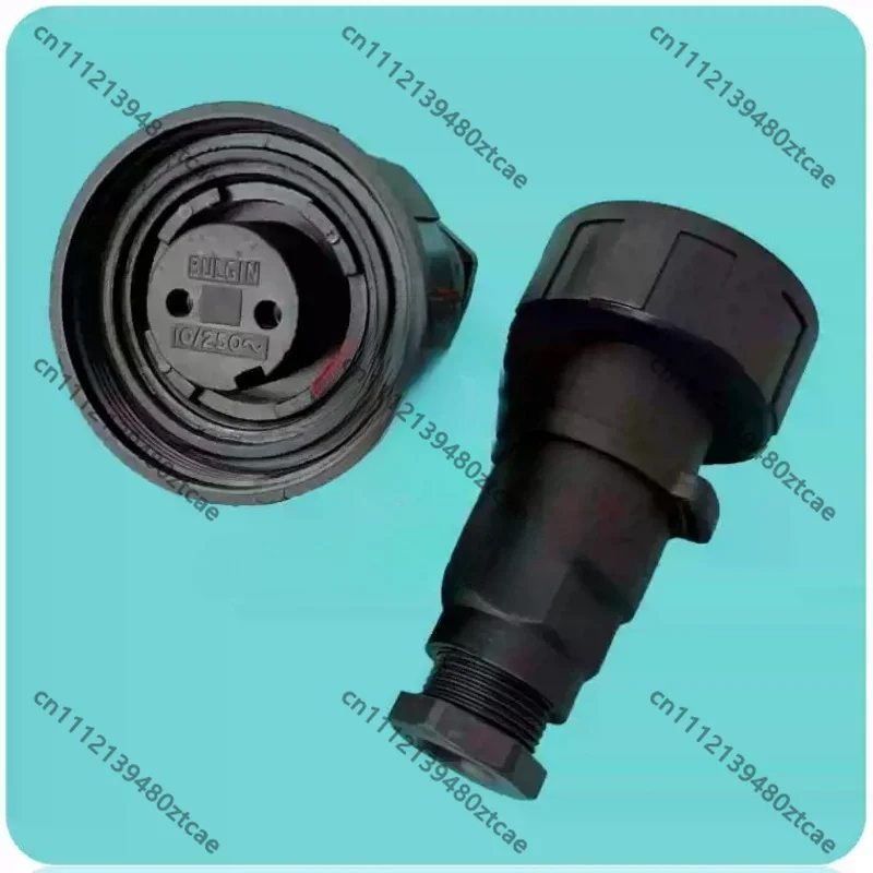 2 Way Cable Mount Circular Connector PX0736/S, Compact Wiring Connection Plug For Machinery Control Equipment Signal