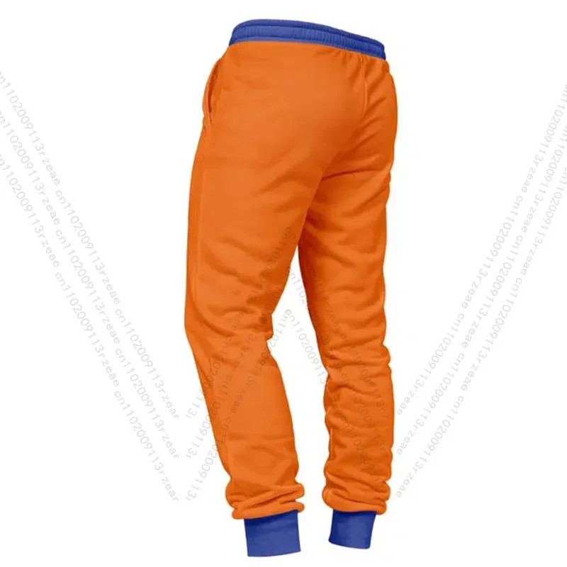 Candy 2025Goku Z Anime Trousers Men's Cosplay Costume Print Gym Suit Dragon Ball Casual Running Sports Workout Jogg