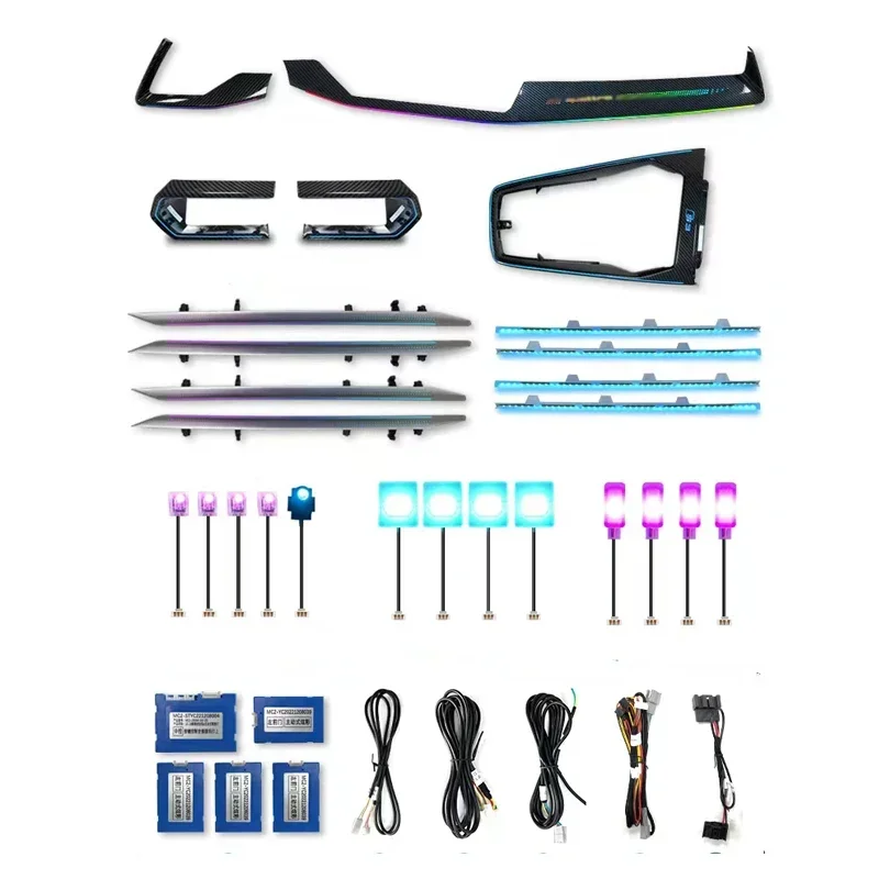 

Led Multi Colors Auto Led Lighting System Atmosphere Lighting Car Ambient Lighting for Audi A3 2021