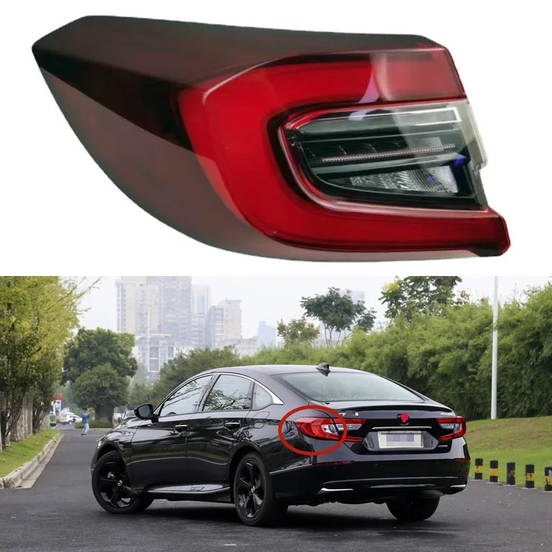 For Honda Accord 2021 2022 2023 Car Accessories Outside Tail Light Assembly Turn signal lamp parking lights Rear lamp