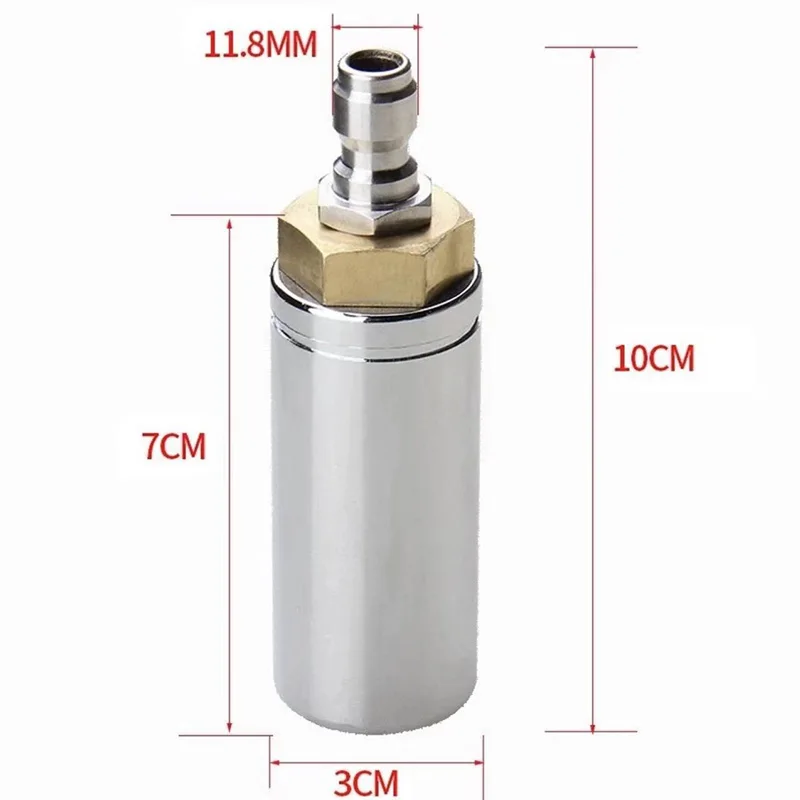 Pressure Washer Tips Turbo Nozzle 360° Rotating Spray Turbo 5000 PSI 4.0GPM with 1/4