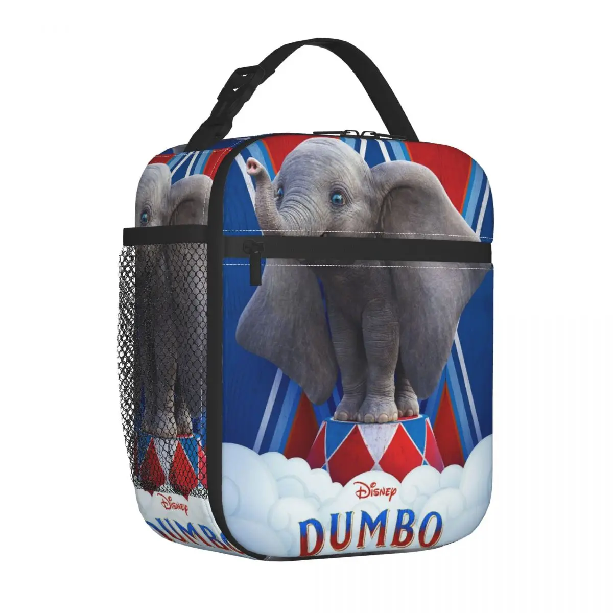 Ufficio carino Dumbo chiusura con cerniera unico Disney Dumbo Film isolamento sacchetto di riso Grils contenitore per alimenti