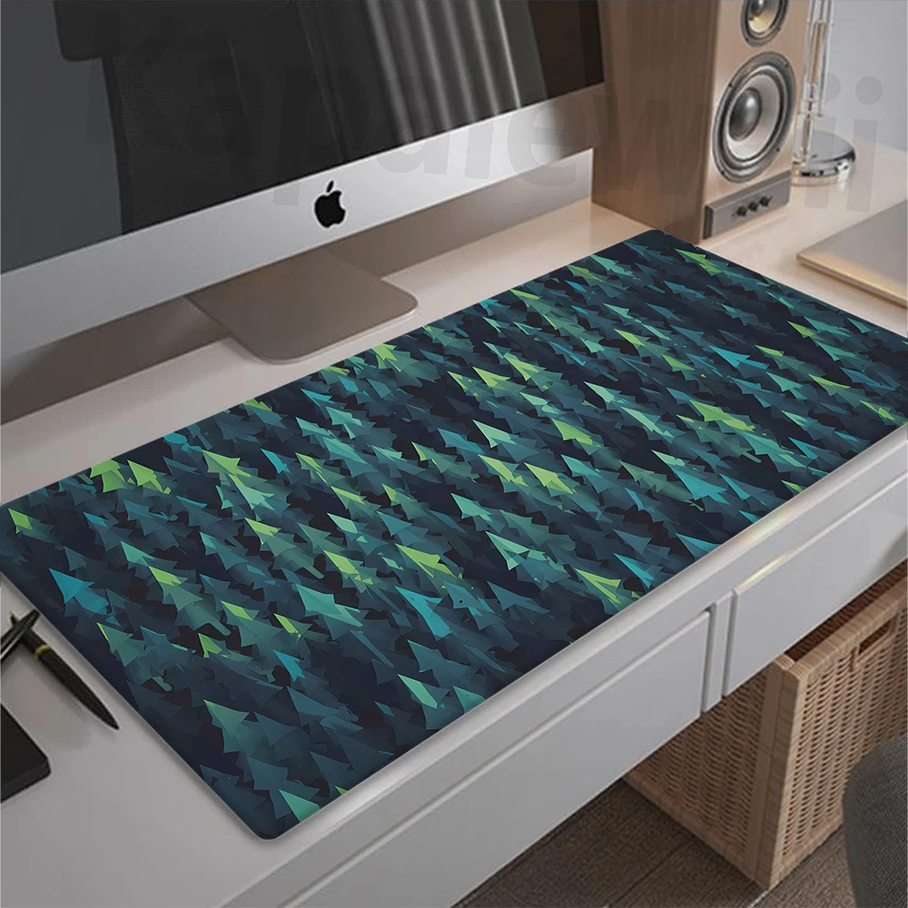 Tapis de souris de jeu Firewatch, grand tapis de souris forêt, polymères de souris Sub Forest, accessoires de vitesse pour les joueurs, tapis de clavier, caoutchouc non ald, polymères de bureau