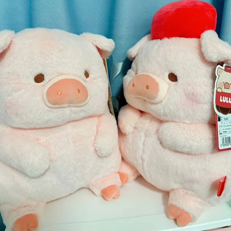 

Lulu The Piggy Kawaii персонаж мультфильма плюшевая мягкая кукла гостиная спальня милые украшения подарите другу праздник 30 см модный подарок