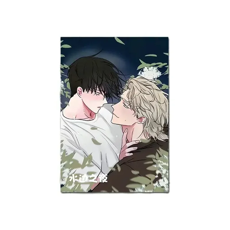 Imagem -06 - Coreano Manhwa Baixa Maré em Crepúsculo Papel Cartaz Kim Euihyun Yeo Taeju Quadrinhos Personagem Adesivos de Parede House Room Decor Pcs por Conjunto