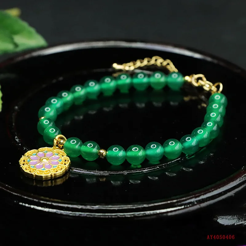 Natural Crystal Bra…