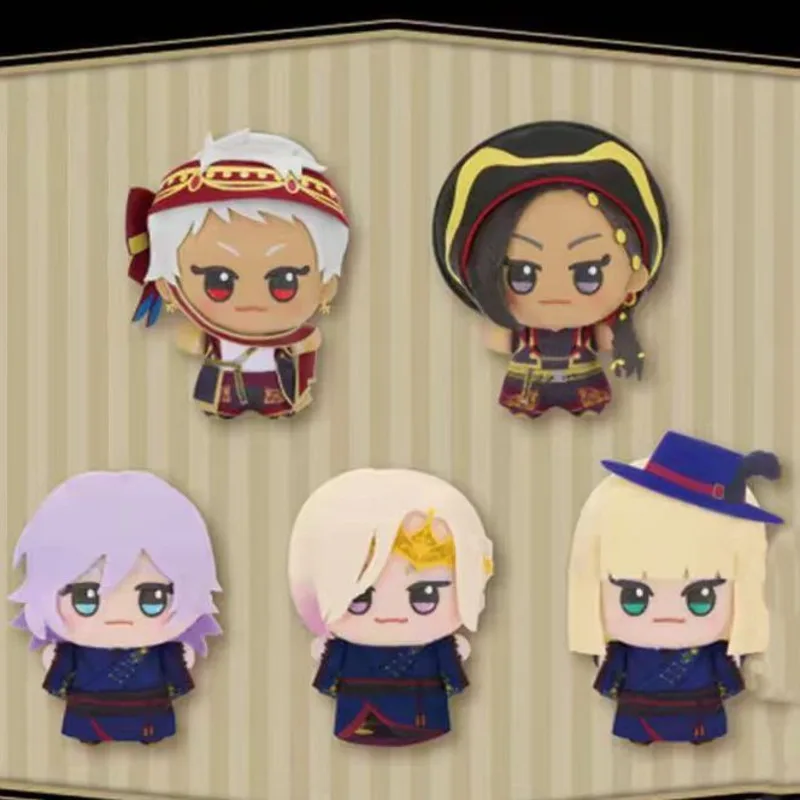 New Twisted Wonderland Epel Plush Keychain Anime Floyd Azul Jade Jamil Idia Plushie Soft Stuffed Toy Fans Gift
