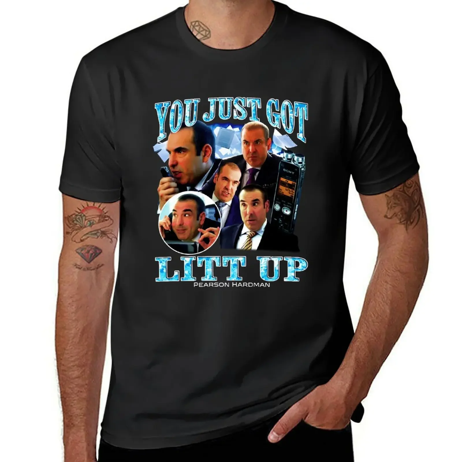 You Just Got Litt Up Pearson Hardman T-Shirt quick drying street wear Men's t-shirts