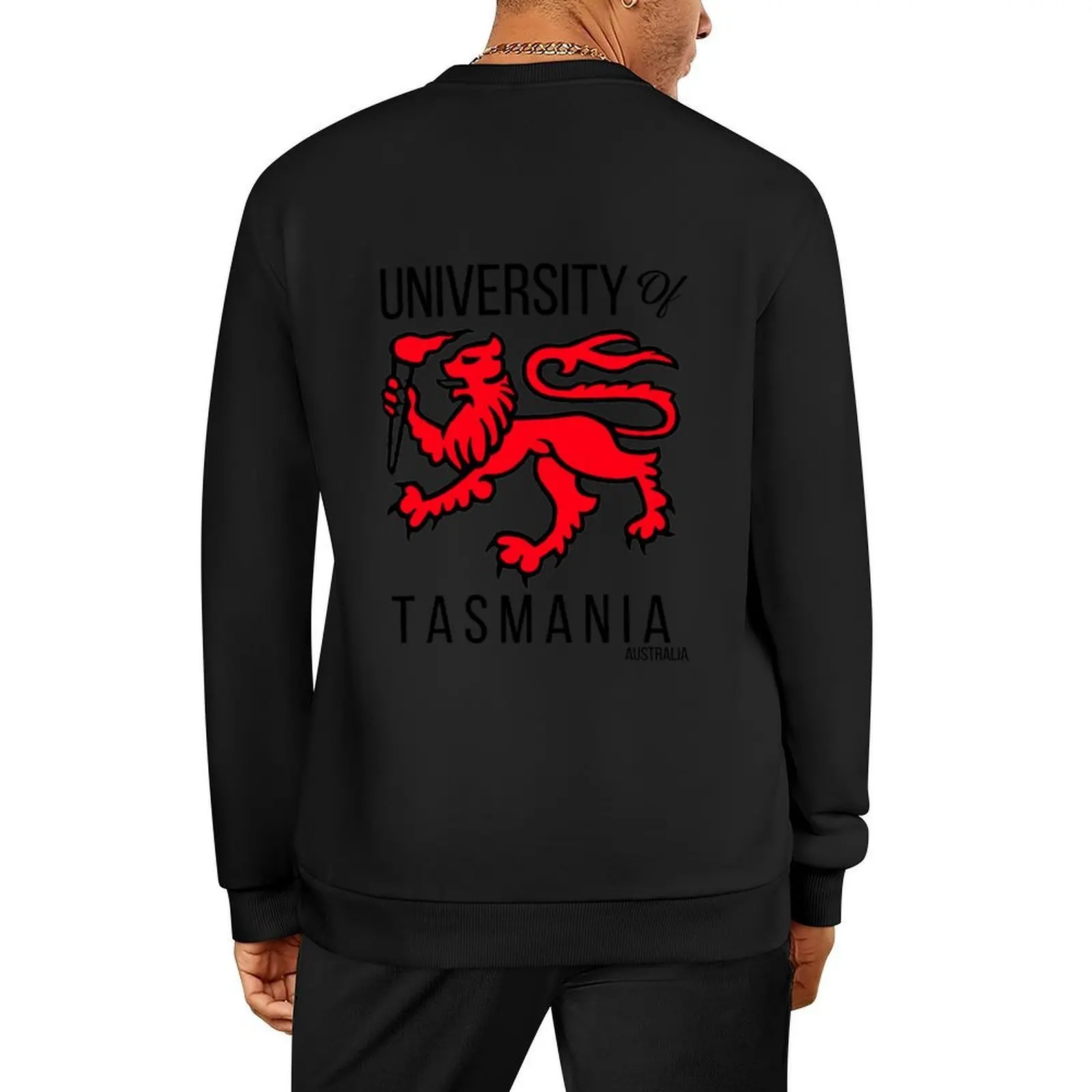 

University of Tasmania funny Pullover graphic t shirts men korean clothes korean autumn clothes clothes for men sweatshirts