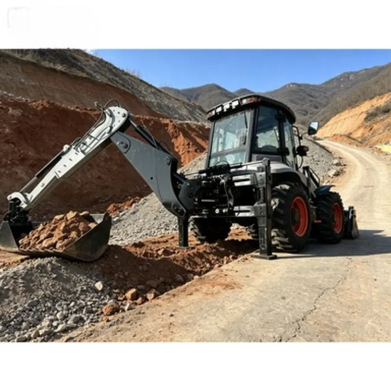 New Reliable S-420F Backhoe Loader for Heavy-Duty Construction Brand-new High-performance Original Backhoe Loader