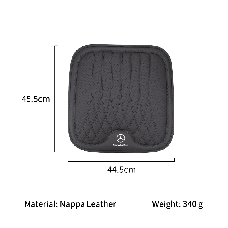 Car Seat Cushion For Mercedes Benz AMG W204 W205 W203 W211 W201 W210 W108 W124 W190 W202 W212 W126 W140 W168 W177 CLS GLE GLC