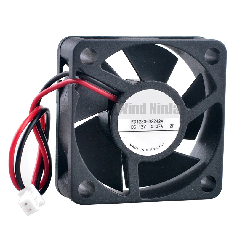 

FD1230-D2242A 3cm 30mm fan 30x30x10mm DC12V 0.07A 2pin Double ball bearing micro cooling fan for router printers