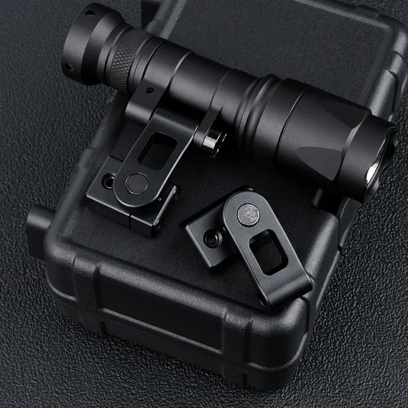 SF Surefir M340/M640 Series Flashlight Offest Base Scout Fast Hunting Weapon Fit Flashlight Base And Helmet Light With ARC Rail