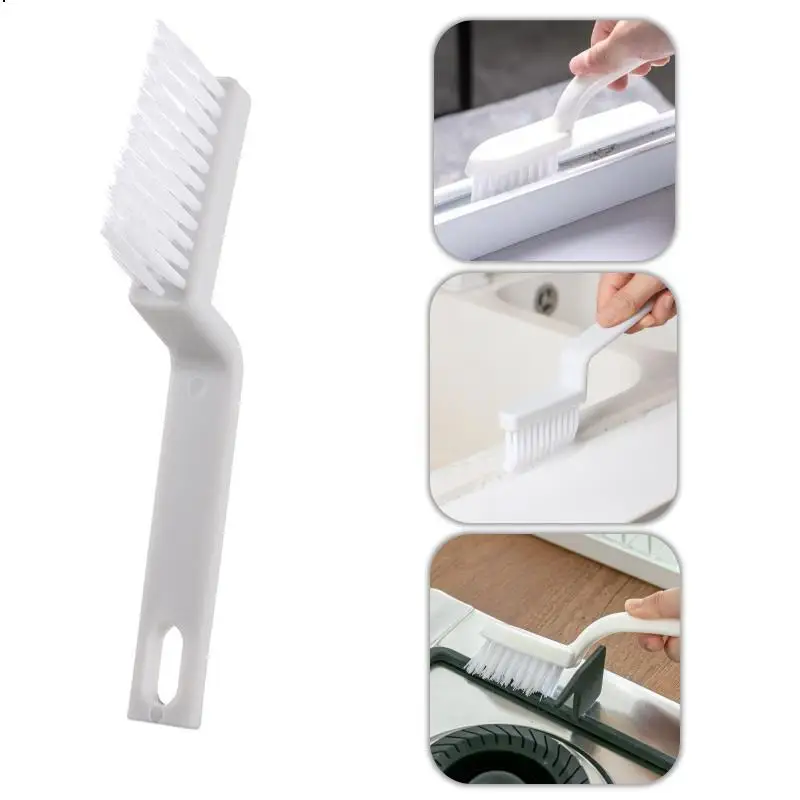 【ZYAA-1】1 Stück Reinigungsbürste für Fliesen, Bodenreinigung, Fensterrillen, Auto-Reinigungswerkzeuge, Reinigungsmittel für Badezimmer und Küche