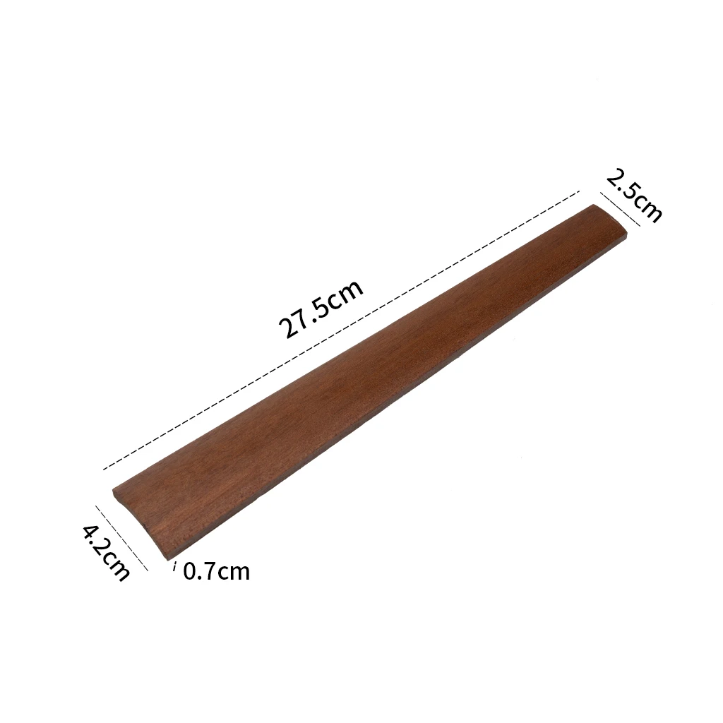 NAOMI 5 PCS Rosewood Violin Fingerboard / Fretboard For 4/4  Acoustic Violin Fiddle Fingerboard Violin Parts Accessories