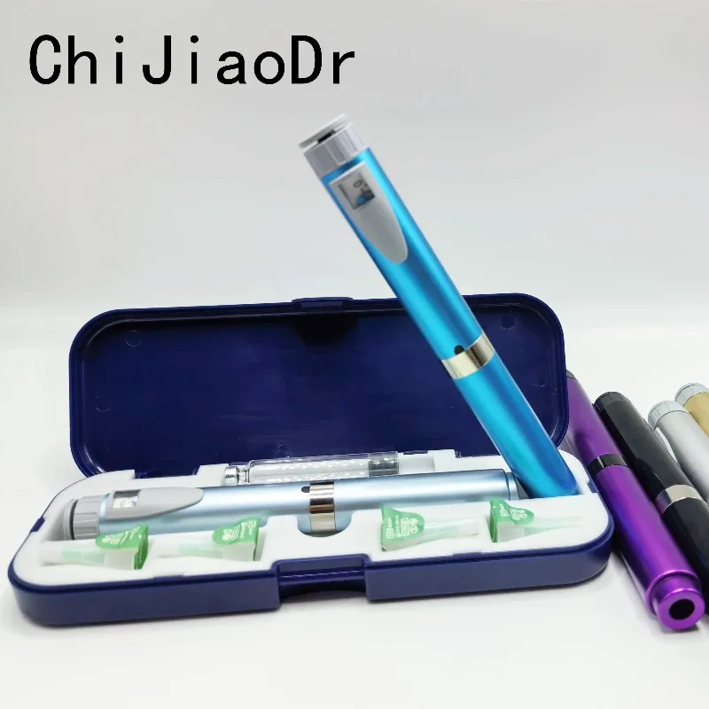 ملحق قديم 3 مللي صندوق فارغ زجاجة الجمال مكافحة الشيخوخة قلم سحري العناية بالتجاعيد الوجه مزيل التجاعيد قلم حقن