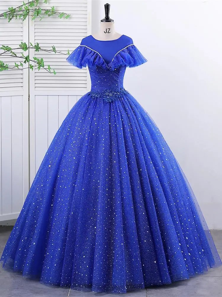 

Art Exam Performance Gown Long Vocal Opera Piano Host Year End Solo Evening Gown Ball Gown Skirt for Women
