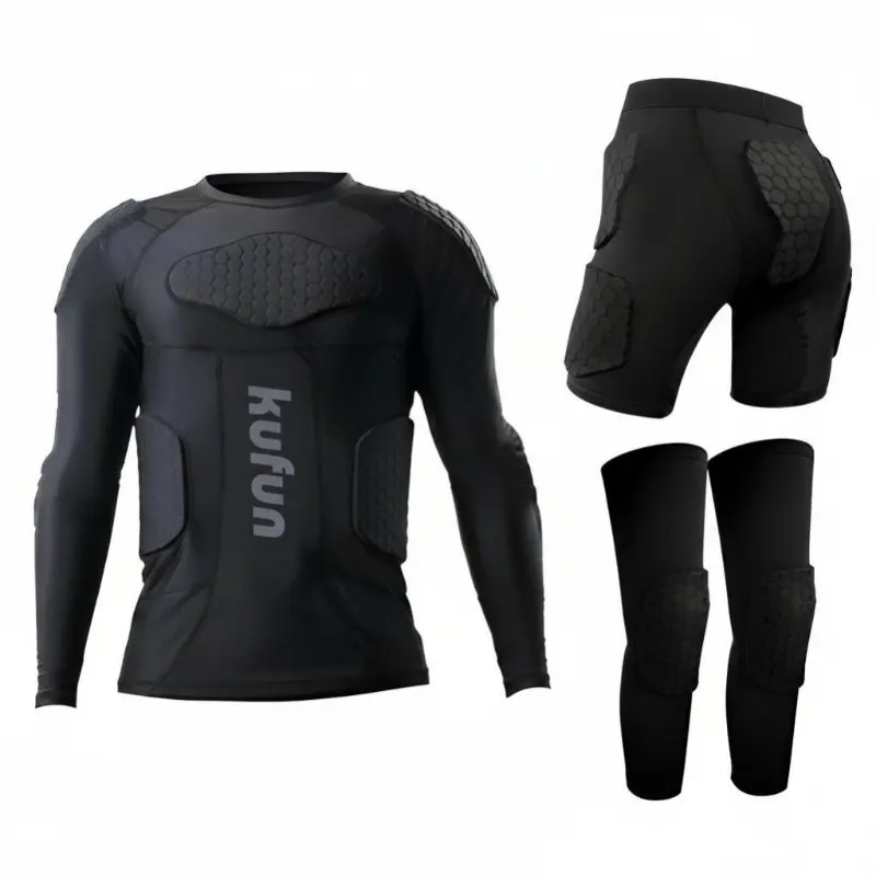 

Комплект защитного снаряжения для катания на лыжах, шорты с шестиугольными накладками и защитой таза, нижнее белье для мужчин