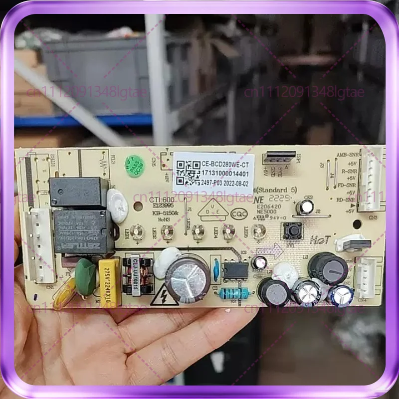 For refrigerator CE-BCD280WE-CT control power supply main board 17131000014401 main board