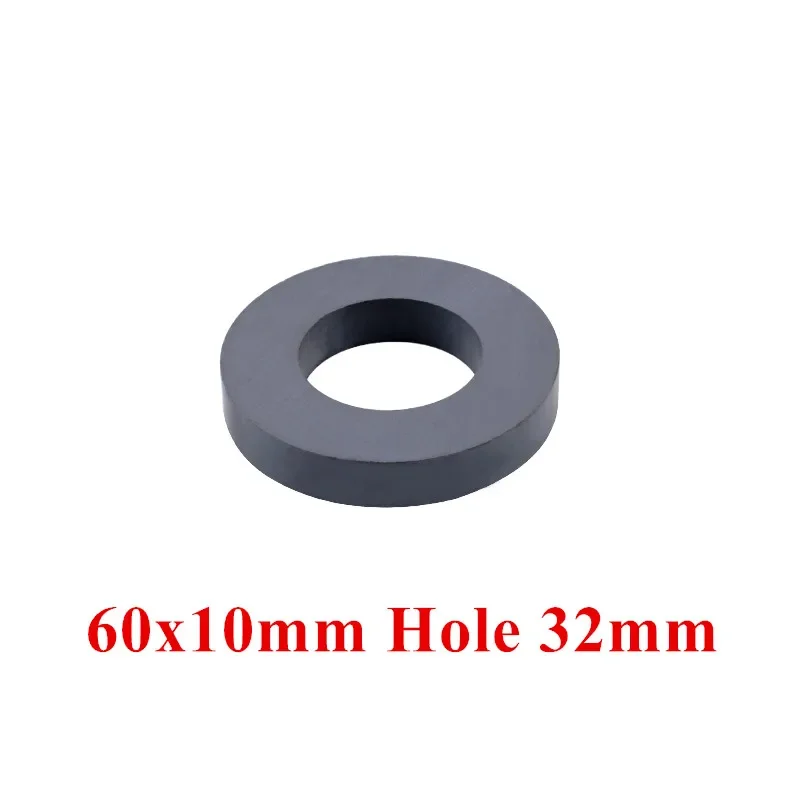 Magnete in Ferrite magnete per altoparlante a magnete permanente hardware magnete forte 80x15mm foro 40mm magnete rotondo frigorifero muslimah